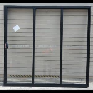 Sliding Aluminium Stacker Door 2100h x 2238w