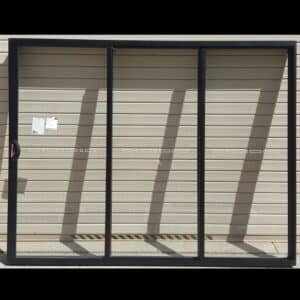 Sliding Aluminium Stacker Door 2100h x 2688w