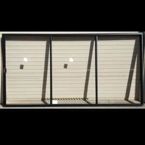 Sliding Aluminium Stacker Door 2100h x 4038w