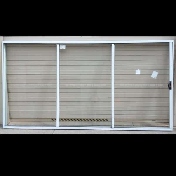 Sliding Aluminium Stacking Door - 2100h x 4038w Brand New w/ Clear Glass - Various Colours - Image 3