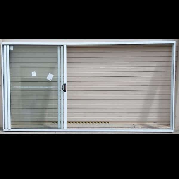 Sliding Aluminium Stacking Door - 2100h x 4038w Brand New w/ Clear Glass - Various Colours - Image 4