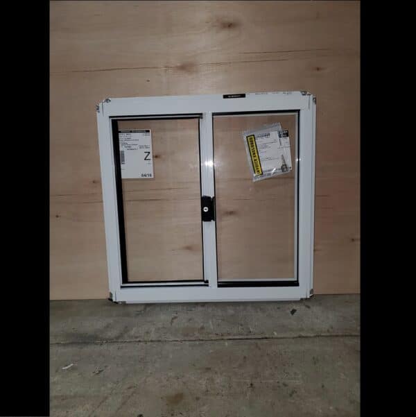Sliding Window - 600h x 610w Brand New w/ Clear Glass - Various Colours