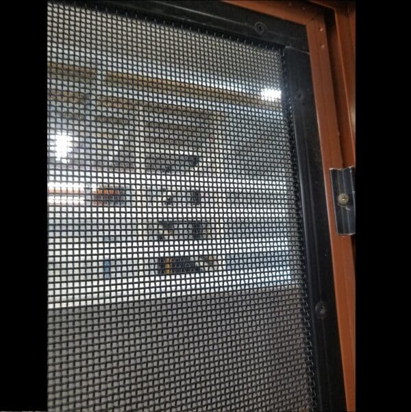Sliding Window - 2050h x 1810w Orange Brown w/ Clear Glass *2nd hand* 60043 - Image 2
