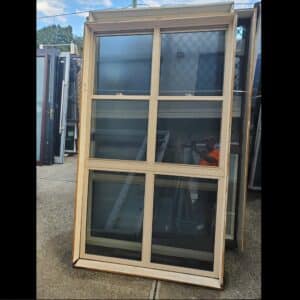 double hung window