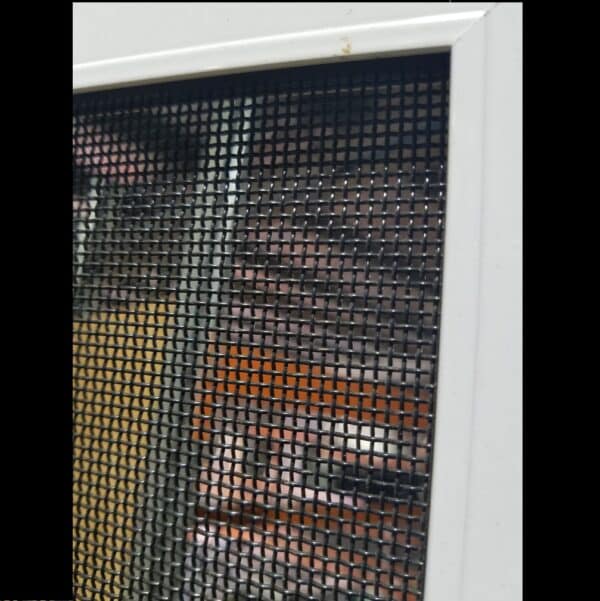 Stainless View Screen Door - 2340h x 720w White Hinged Screen *Factory 2nd* 45535 - Image 2