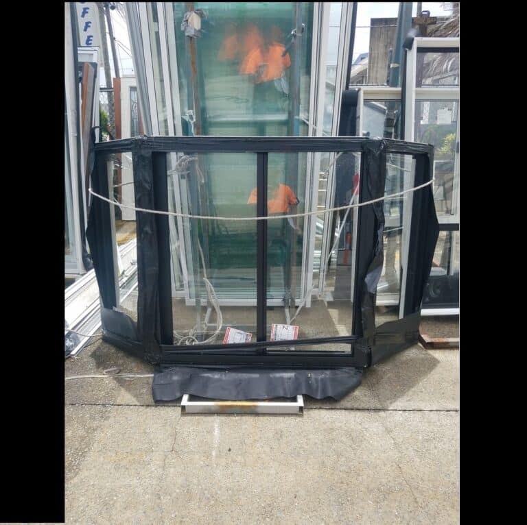 Sliding Bay Window H X W Black W Clear Glass Factory Nd