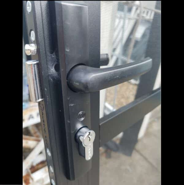 Fly Screen Door - 2280h x 875w Black Hinged Screen *Factory 2nd* 45840 - Image 3