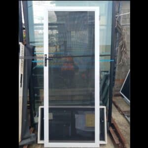 Hinged Stainless Steel View Screen