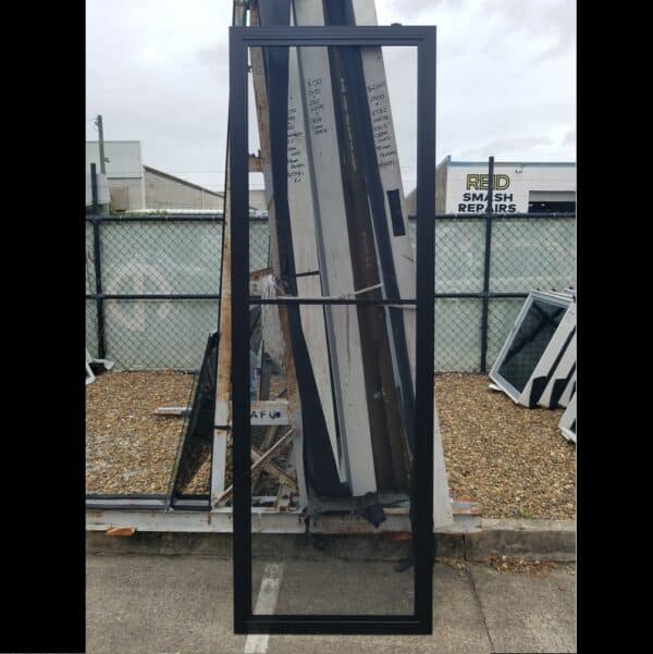 Black Sliding Fly Screen Door 2330x775 – 2nd Hand in Logan