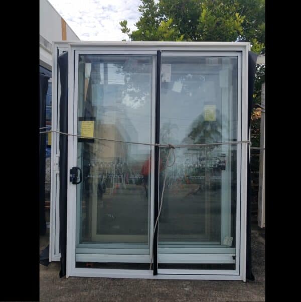 White Sliding Door 2400x1800 – Factory 2nd in Logan