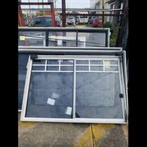Sliding Window 1200h x 1800w White Clear Glass | Brisbane