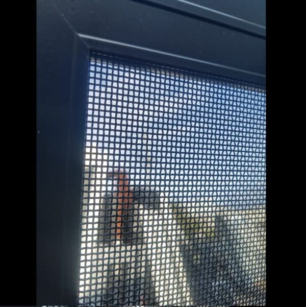 Stainless Steel View Screen Door - 2352h x 910w Black Sliding Screen *Factory 2nd* 45903 - Image 2