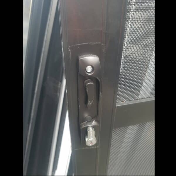 Stainless Steel View Screen Door - 2352h x 910w Black Sliding Screen *Factory 2nd* 45903 - Image 3