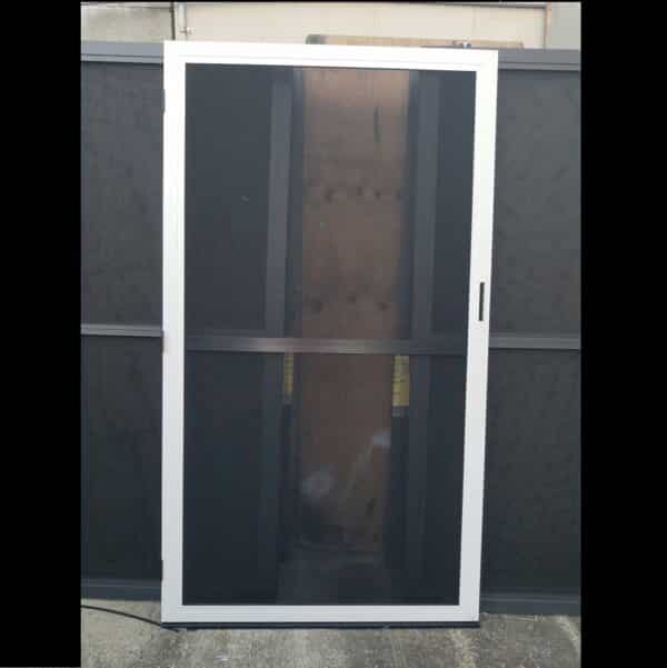 Hinged Stainless Steel View Screen Door