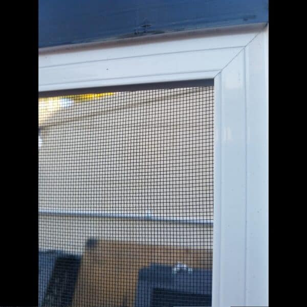 Fly Screen Door - 2352h x 1223w White Sliding Screen No Handle *Factory 2nd* 45916 - Image 2