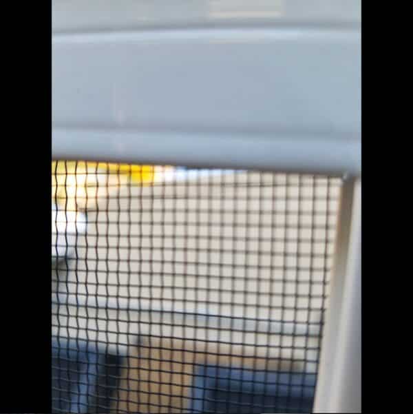 Fly Screen Door - 2352h x 1125w White Sliding Screen No Handle *Factory 2nd* 45918 - Image 2