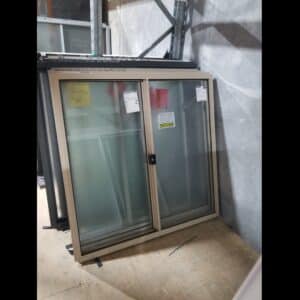Sliding Window 1200h x 1210w Stone Beige Clear | Brisbane