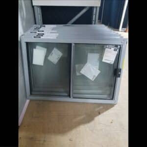 Sliding Window 600x910 Ultra Silver Clear at Loganholme