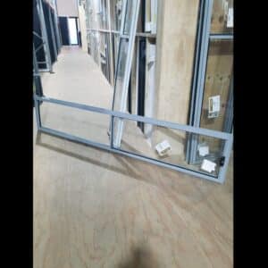Sliding Window 450x2410 Ultra Silver Clear Glass | Logan