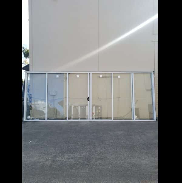 White Sliding Door 2400h-x-6246w – Factory 2nd in Logan