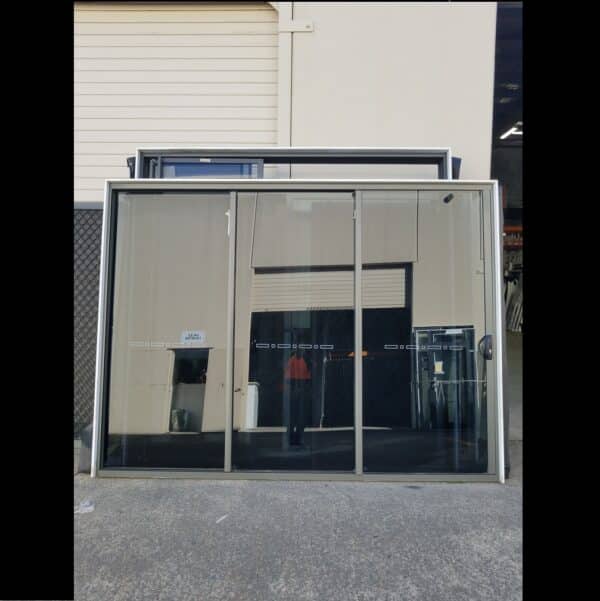2nd Hand Sliding Door 2400H x 3200W Woodland Grey | AU