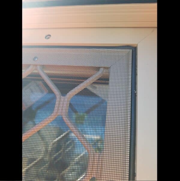 Sliding Door - 2100h x 2410w Stone Beige w/ Clear Glass *NEW* 45996 - Image 2