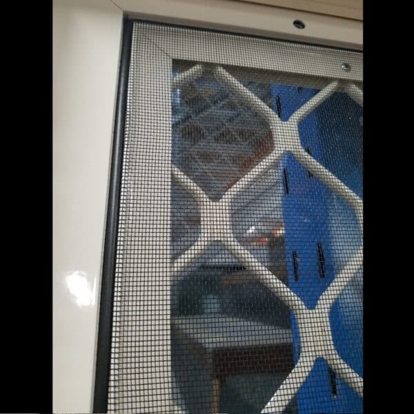 Sliding Door - 2100h x 1810w White Birch Gloss w/ Clear Glass *NEW* 46056 - Image 2