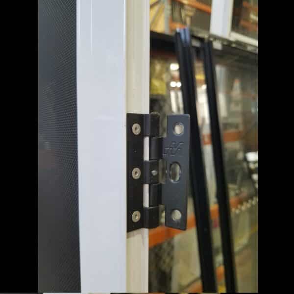 Stainless Steel Screen 2345h x 722w White, Hinged No Handle *Factory 2nd* 46107 - Image 4