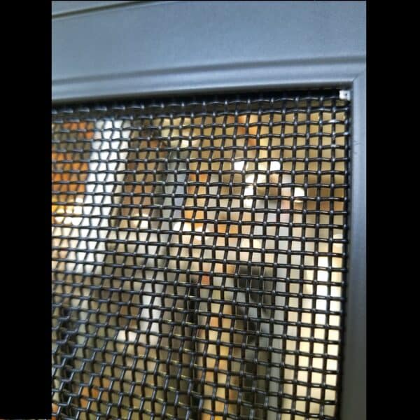 Stainless Steel Screen 2352h x 954w Monument, Hinged No Handle *Factory 2nd* 46108 - Image 2