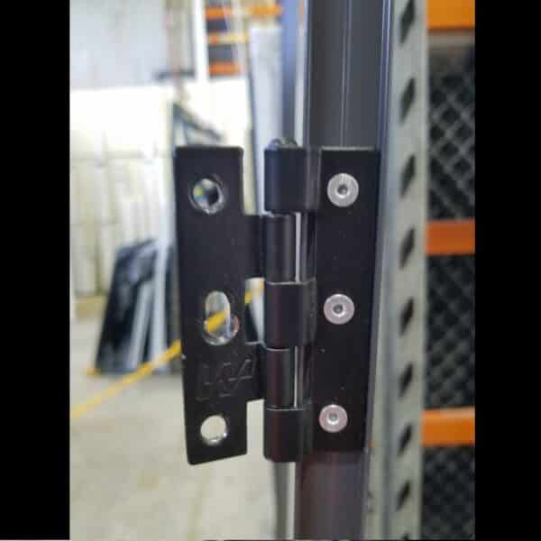 Stainless Steel Screen 2352h x 954w Monument, Hinged No Handle *Factory 2nd* 46108 - Image 4