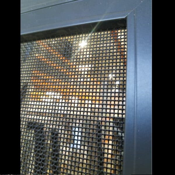 Stainless Steel Screen - 2350h x 820w Monument, Hinged No Handle *Factory 2nd* 46113 - Image 2