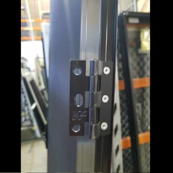 Stainless Steel Screen - 2350h x 925w Black, Hinged *Factory 2nd* 46115 - Image 4