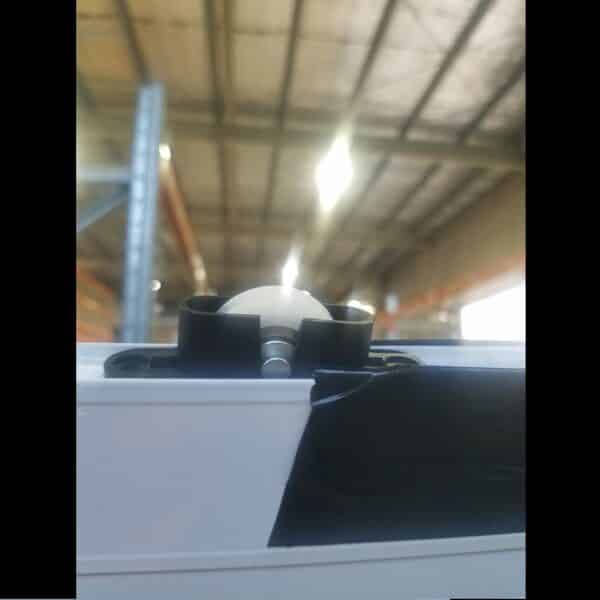 Stainless Steel Screen - 2352h x 1022w White, Sliding No Handle *Factory 2nd* 46120 - Image 3