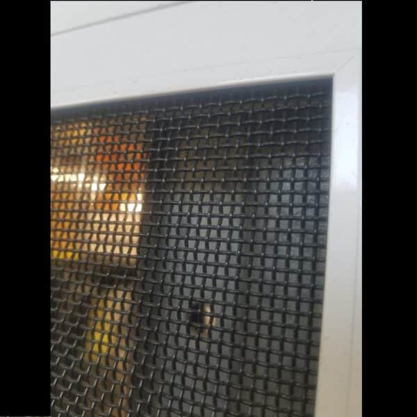 Stainless Steel Screen - 2312h x 655w White, Sliding No Handle *Factory 2nd* 46121 - Image 2