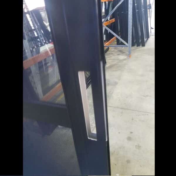 Stainless Steel Screen - 2343h x 1345w Black, Sliding No Handle *Factory 2nd* 46139 - Image 3