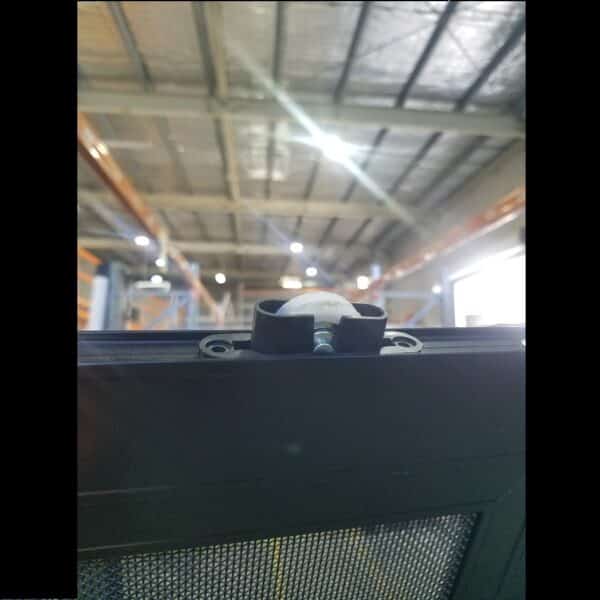 Stainless Steel Screen - 2343h x 1345w Black, Sliding No Handle *Factory 2nd* 46139 - Image 4