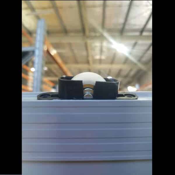 Stainless Steel Screen - 2352h x 1238w Ultra Silver, Sliding No Handle *Factory 2nd* 46141 - Image 3