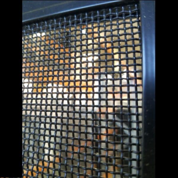 Stainless Steel Screen - 2343h x 1315 Black, Sliding No Handle *Factory 2nd* 46143 - Image 2