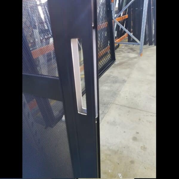 Stainless Steel Screen - 2343h x 1315 Black, Sliding No Handle *Factory 2nd* 46143 - Image 3