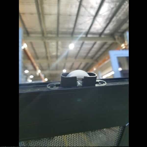 Stainless Steel Screen - 2343h x 1315 Black, Sliding No Handle *Factory 2nd* 46143 - Image 4