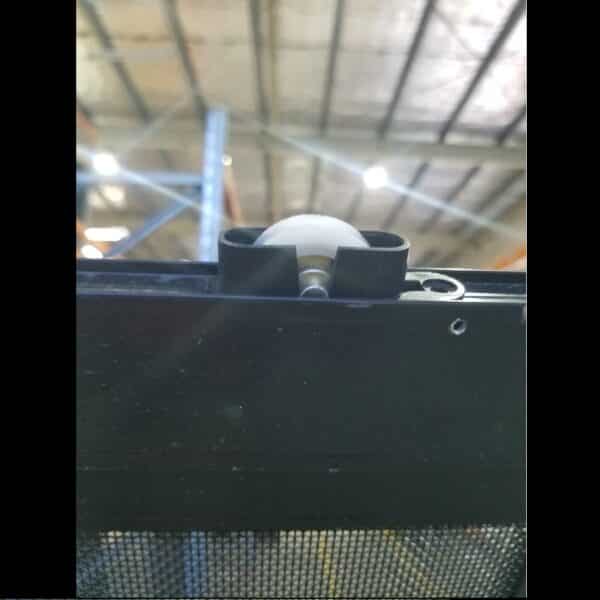 Stainless Steel Screen - 2360h x 1002w Black, Sliding No Handle *Factory 2nd* 46145 - Image 3