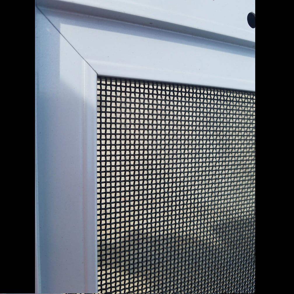 Stainless Steel Screen - 2650h x 1053w Ultra Silver, Sliding No Handle *Factory 2nd* 46286 2 Stainless Steel Screen - 2650h x 1053w Ultra Silver, Sliding No Handle *Factory 2nd* 46286 - Image 2