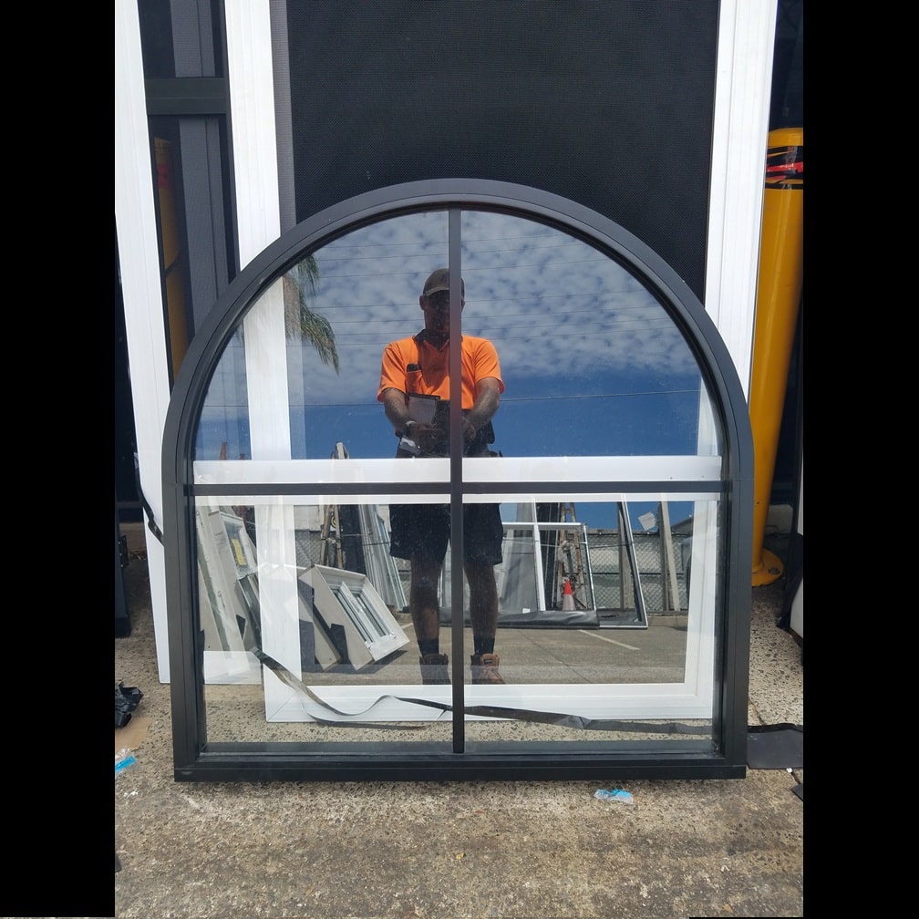 Fixed Window - 1030h x 1005w Black w/ Clear Glass *Factory 2nd* 46319 1 Fixed Window