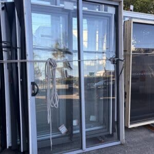 Sliding Door 2400h x 1510w Ultra Silver Factory 2nd