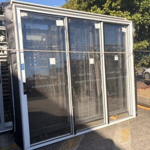 Stacking Door 2400h x 2688w Textura White 2nd