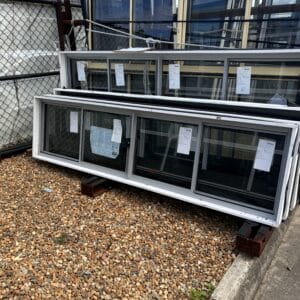 Aluminium Sliding Windows 37 Sliding Window 600x2410 Ultra Silver | Factory 2nd