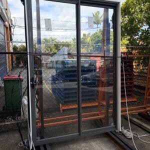 Aluminium Sliding and Stacker 41 Sliding Door 2450x1650 Monument | Factory 2nd | A&D